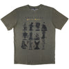 Sleep Token: Grid Stone Wash T-Shirt (Stone Wash)