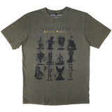 Sleep Token: Grid Stone Wash T-Shirt (Wash)