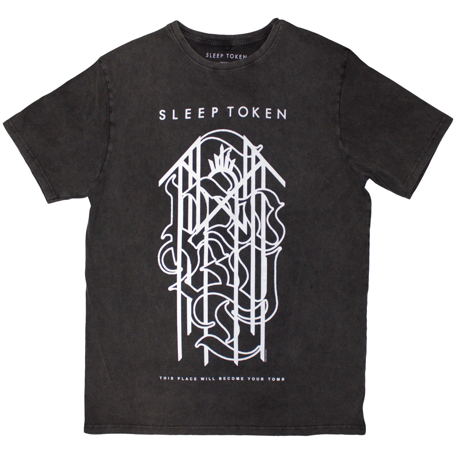 Sleep Token: Tomb Sigil Stone Wash T-Shirt (Wash)
