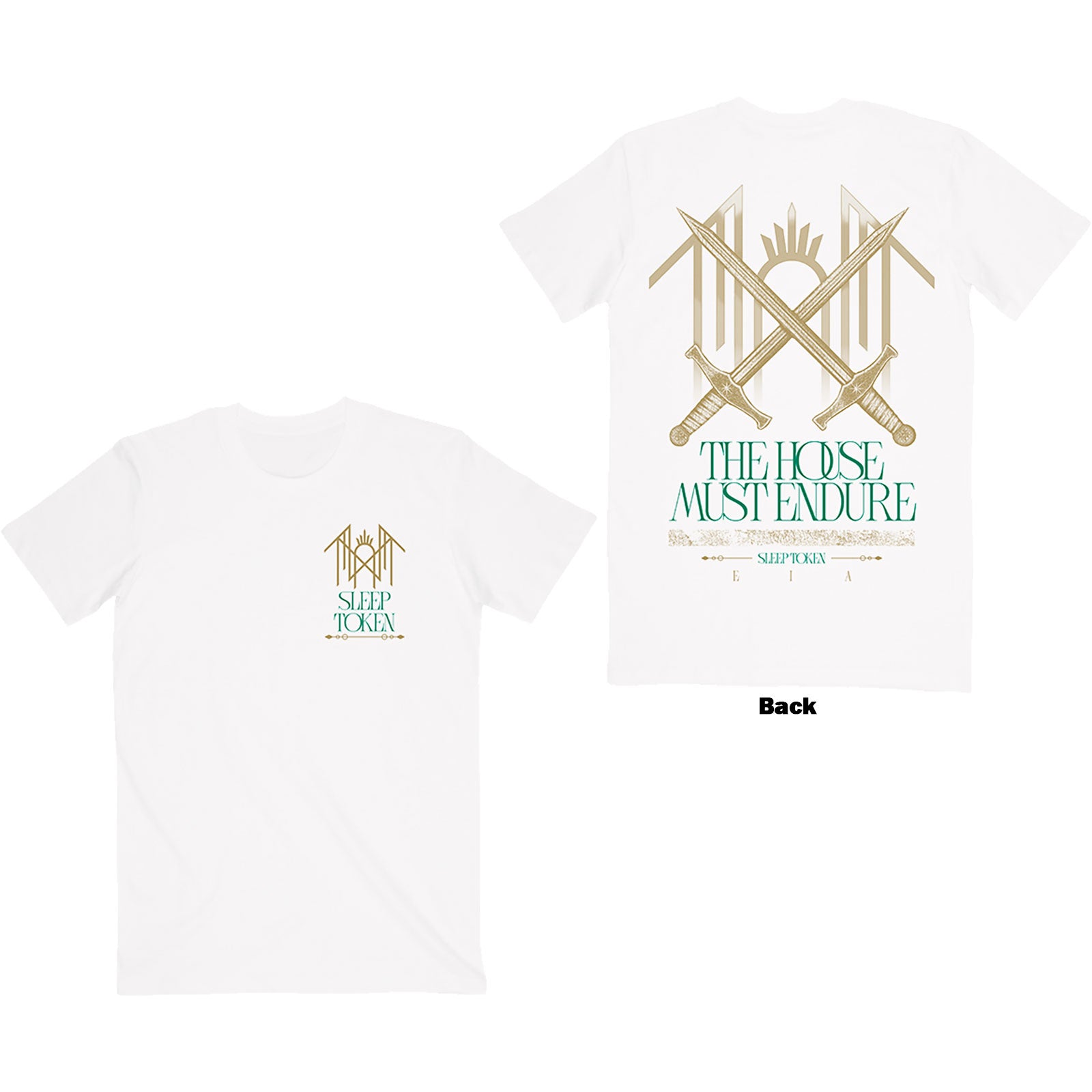 Sleep Token: The House Must Endure T-shirt – officielt merchandise