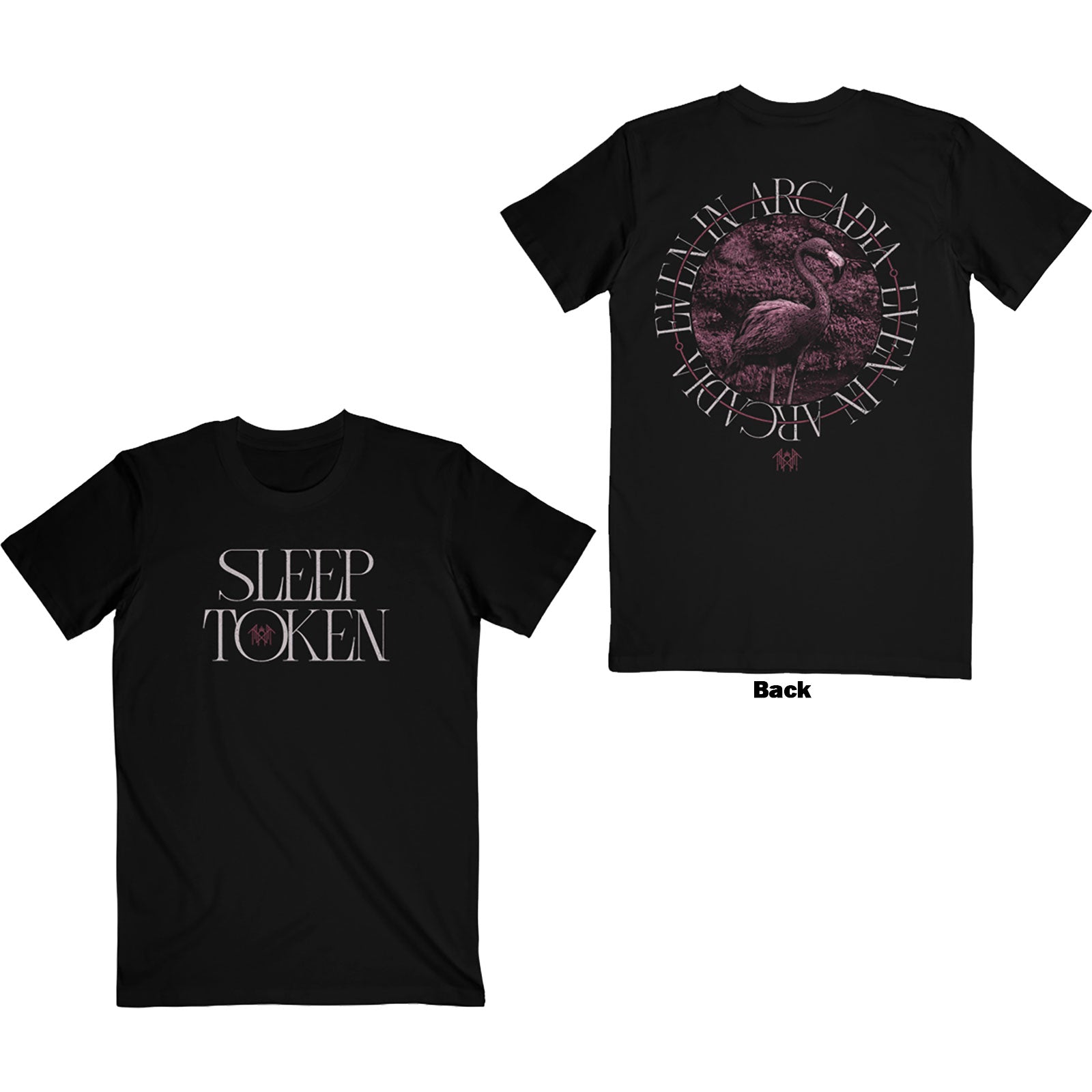 Sleep Token: Flamingo Circle T-shirt – officielt merchandise