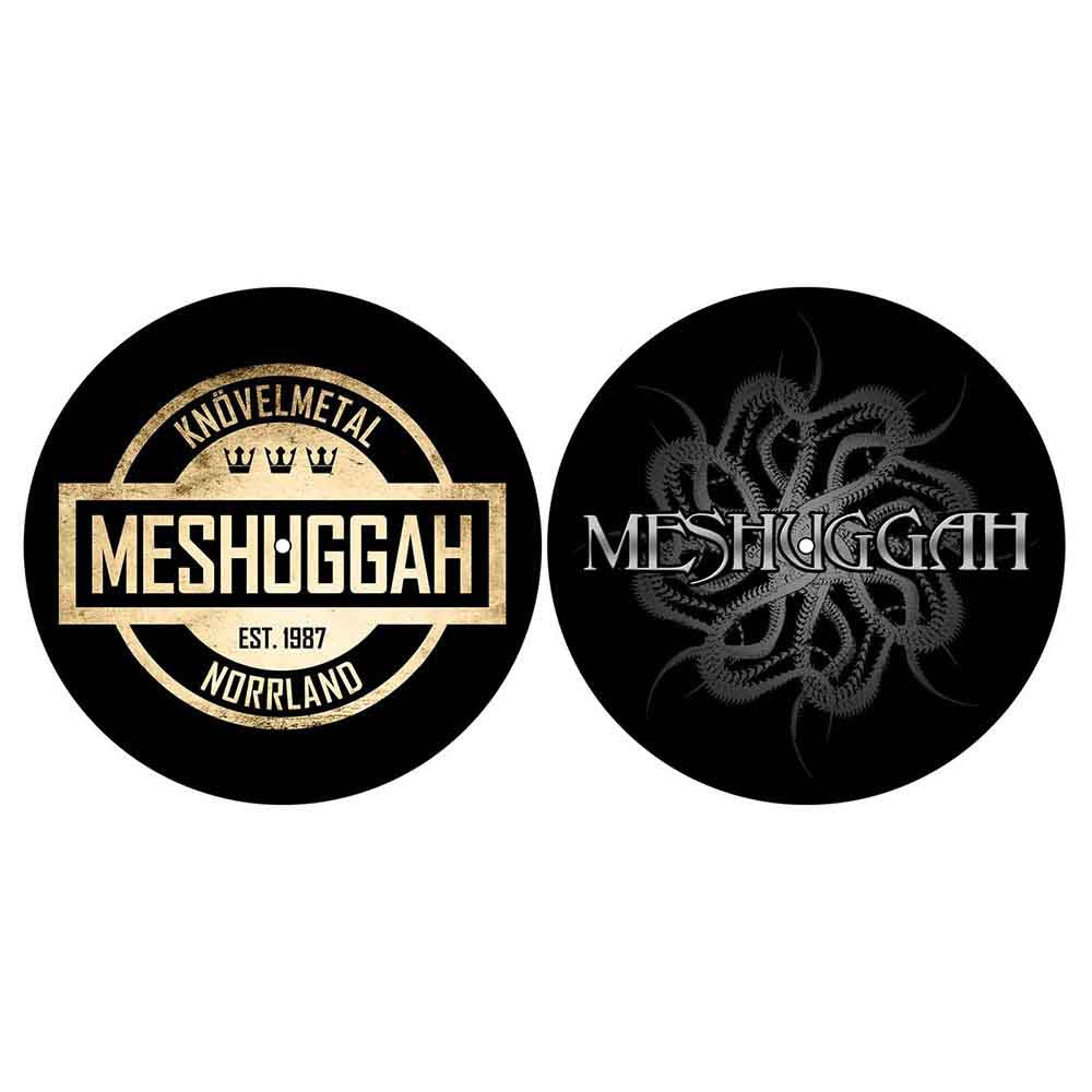 Meshuggah: Crest/Spine Turntable Slipmat – officielt merchandise