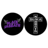 Black Sabbath: Purple Logo / Cross Logo Turntable Slipmat Set