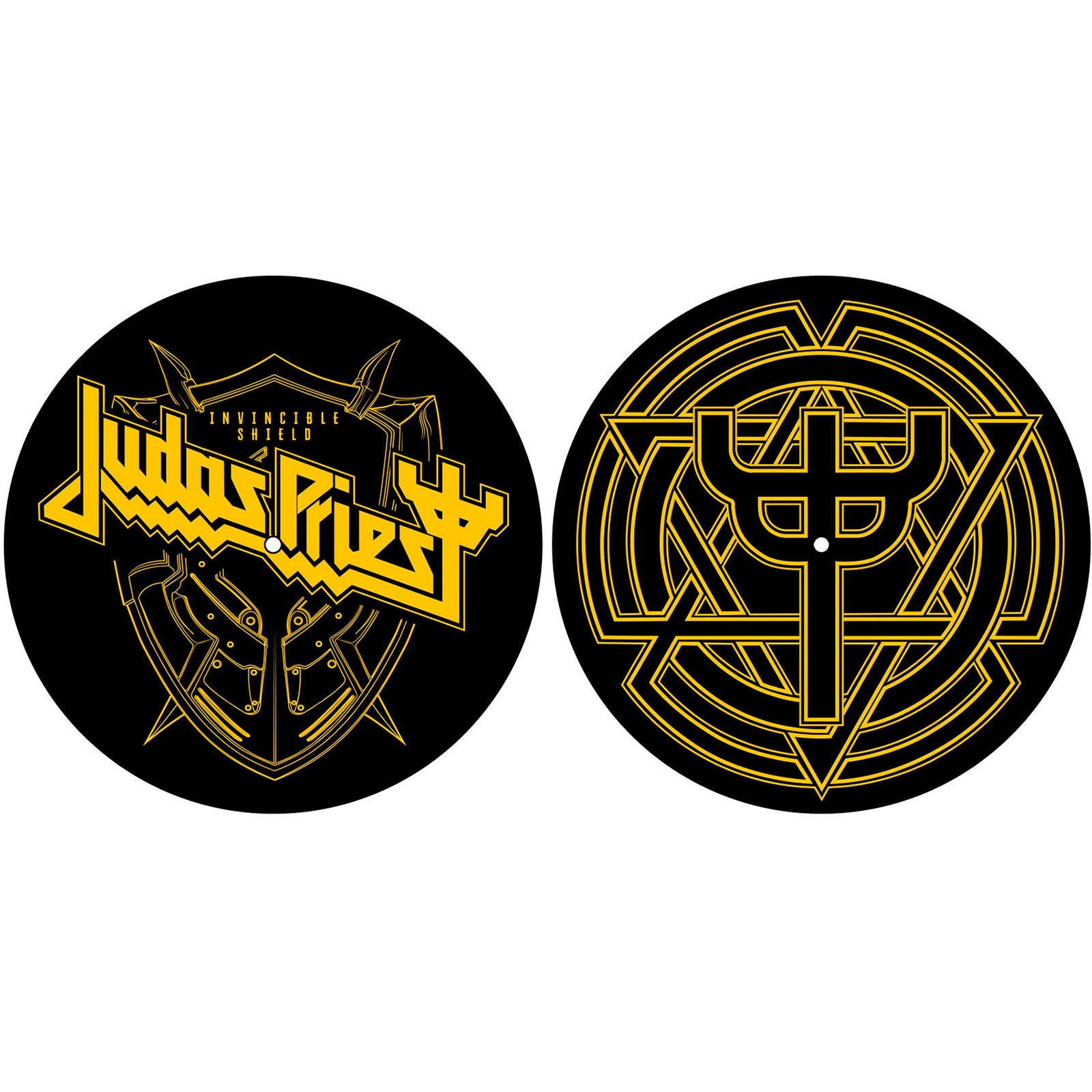 Judas Priest: Invincible Shield Turntable Slipmat Set