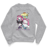Hello Kitty and Friends Stacked Gang Kids Sweatshirt