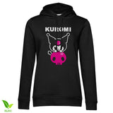 Kuromi Pink Patch Girly Hoodie