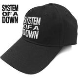 System Of A Down: Stacked Logo Cap – officielt merchandise