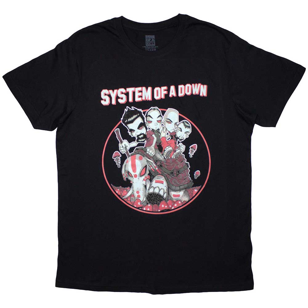 System Of A Down: Mushroom People T-Shirt