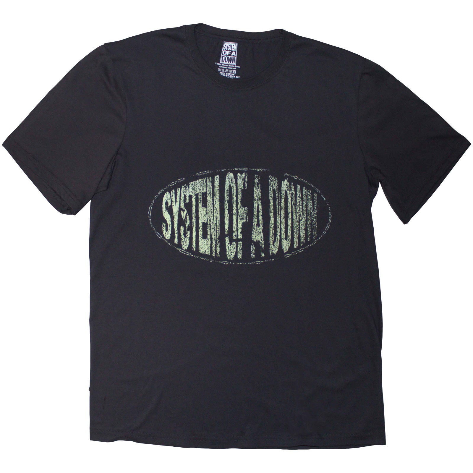 System Of A Down: Stretched Logo T-Shirt
