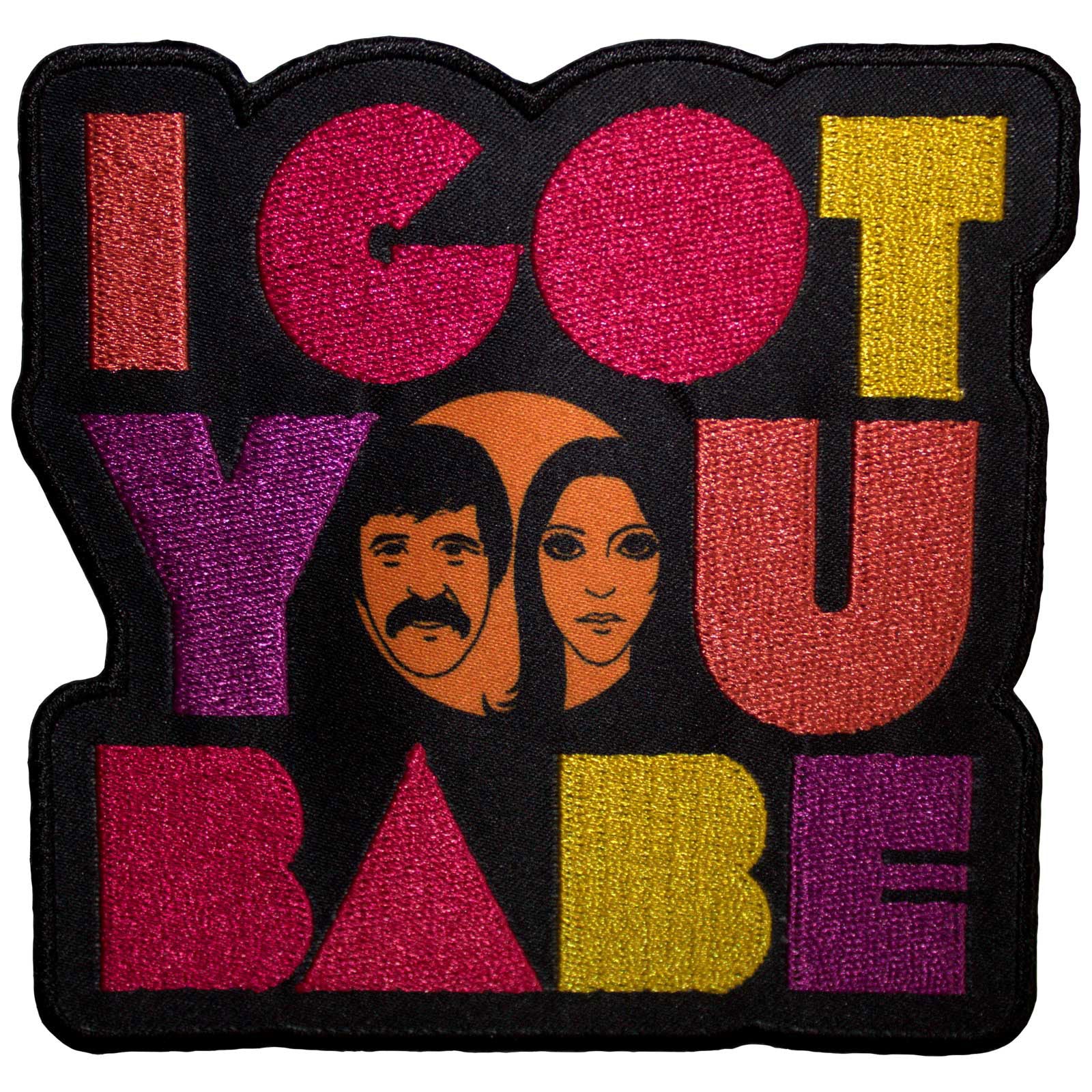 Sonny & Cher: I Got You Babe Faces Standard Patch