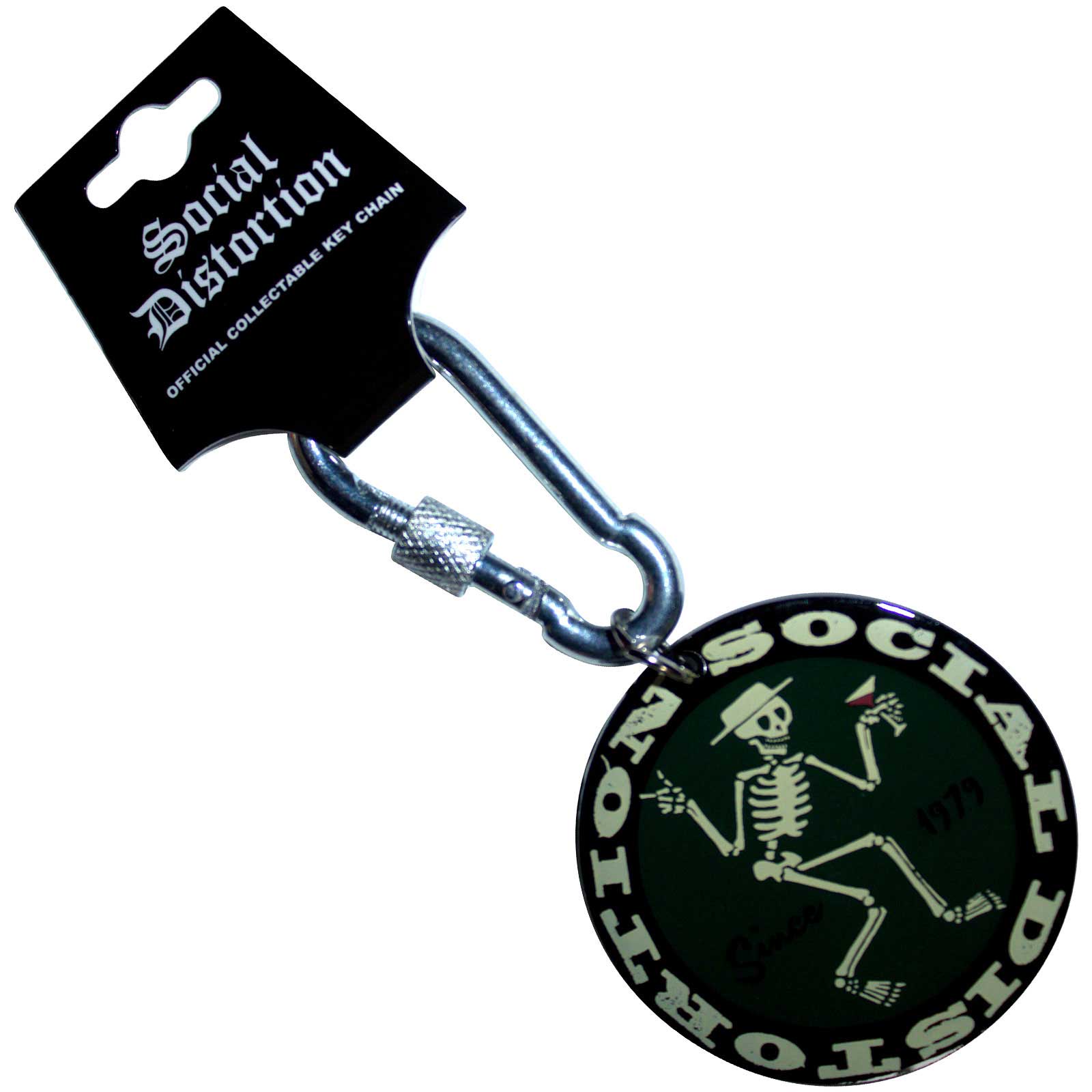 Social Distortion: Classic Logo Keychain