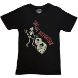 Social Distortion: Skully Dice Vintage T-shirt – officielt merchandise
