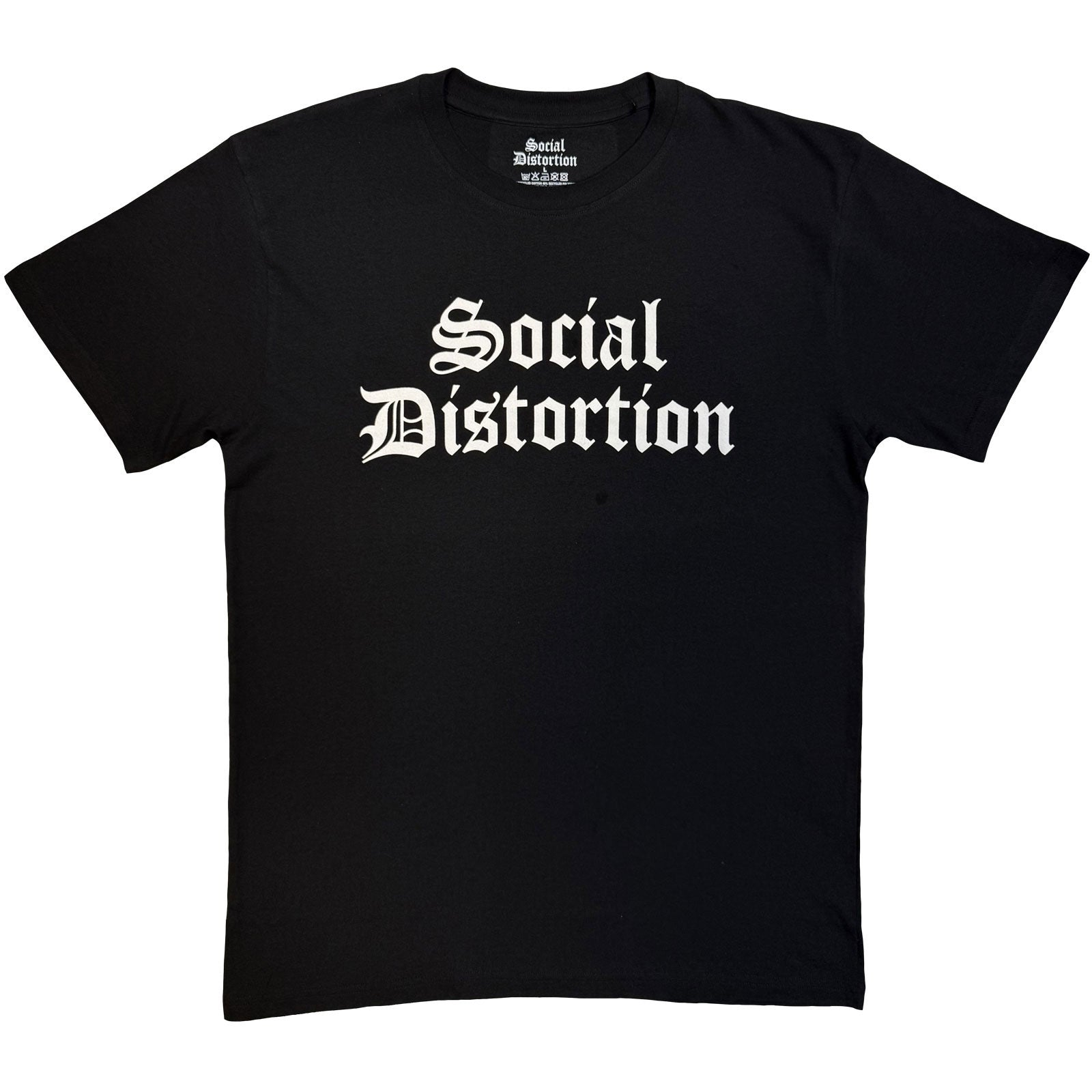 Social Distortion: Logo Mono T-shirt – officielt merchandise