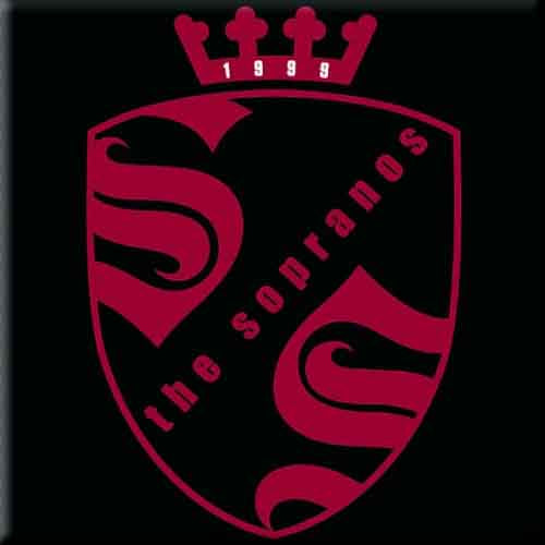 The Sopranos: Crest Logo (LOS) Magnet – officielt merchandise