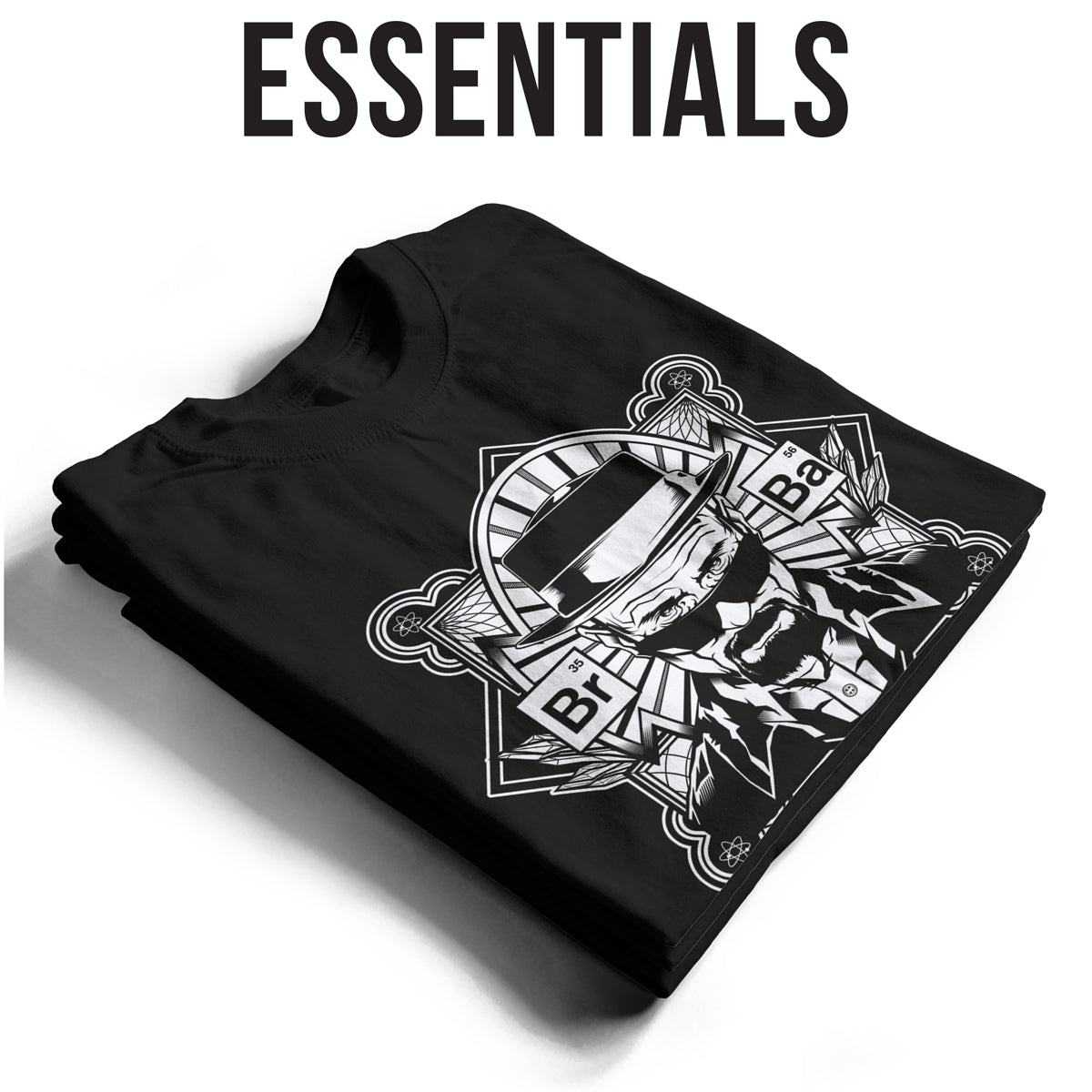 Br-Ba Heisenberg Bulk T-Shirt T-Shirt fra Essentials
