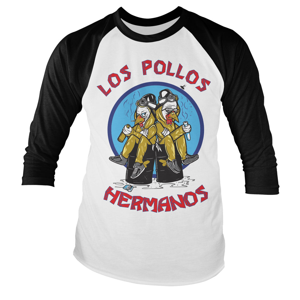 Breaking Bad Walter & Jesse Hermanos Baseball Long Sleeve Tee  fra MerchHub.dk