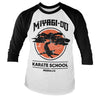 Miyagi-Do Karate School Baseball Sleeve Tee Baseball Long Sleeve Tee fra Cobra Kai