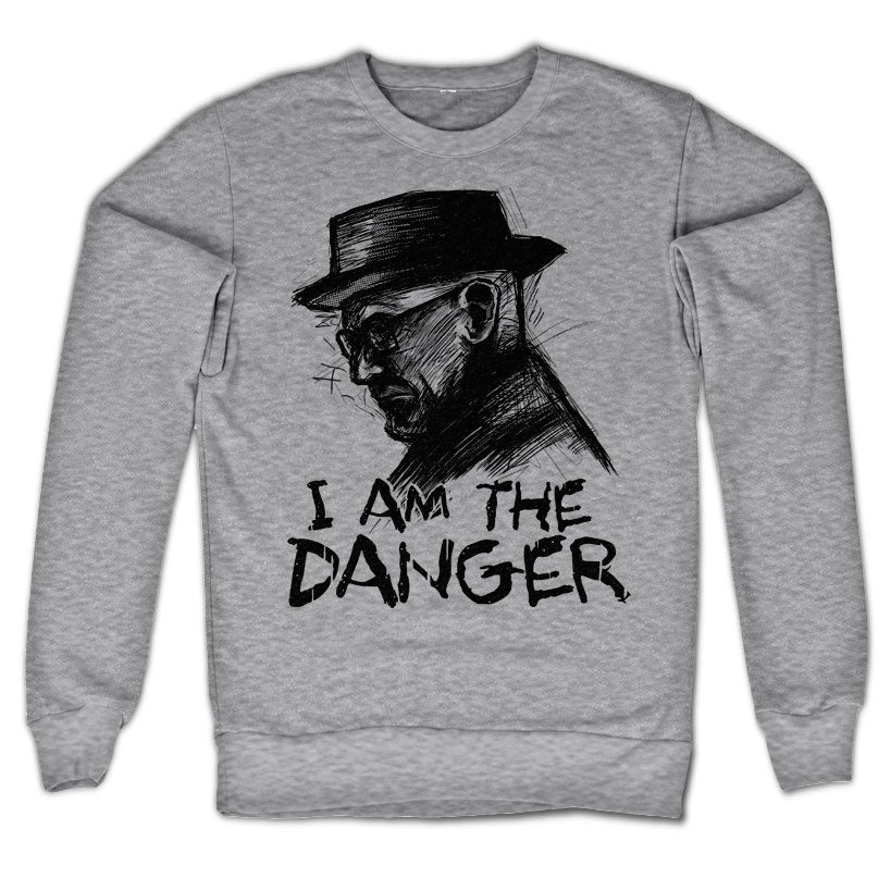 Breaking Bad I Am The Danger Sweatshirt  fra MerchHub.dk
