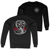 Cobra Kai Hvid Patches Sweatshirt T-Shirt fra Cobra Kai