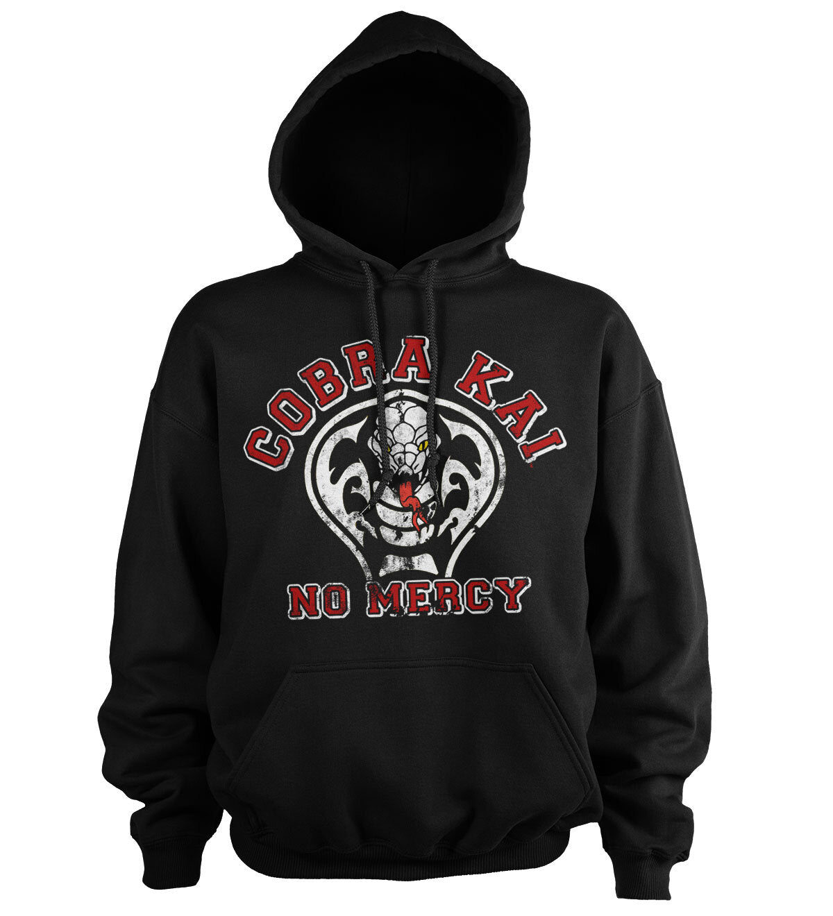 Cobra Kai - No Mercy Hoodie Organic T-Shirt fra Cobra Kai