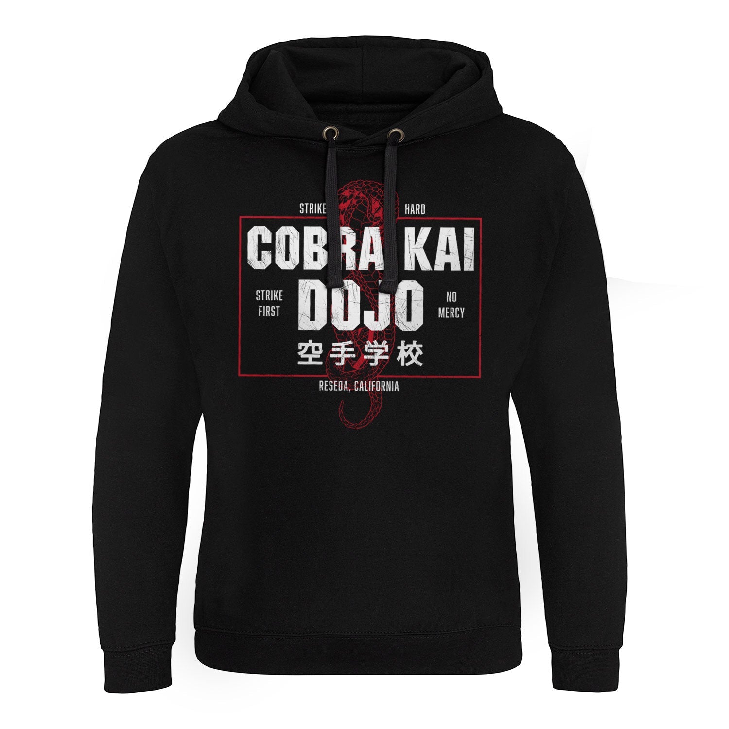 Cobra Kai Dojo Epic Hoodie Sweatshirt fra Cobra Kai