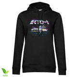ECTO-1 80's Neon Grid Girly Hoodie