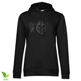 Sweet Tooth Black on Black Girly Hoodie