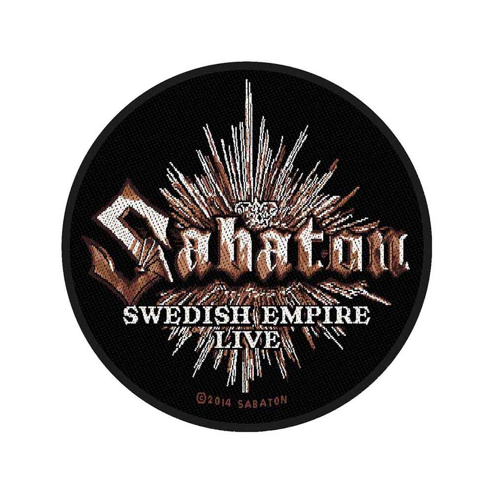 Sabaton: Swedish Empire Live Patch – officielt merchandise