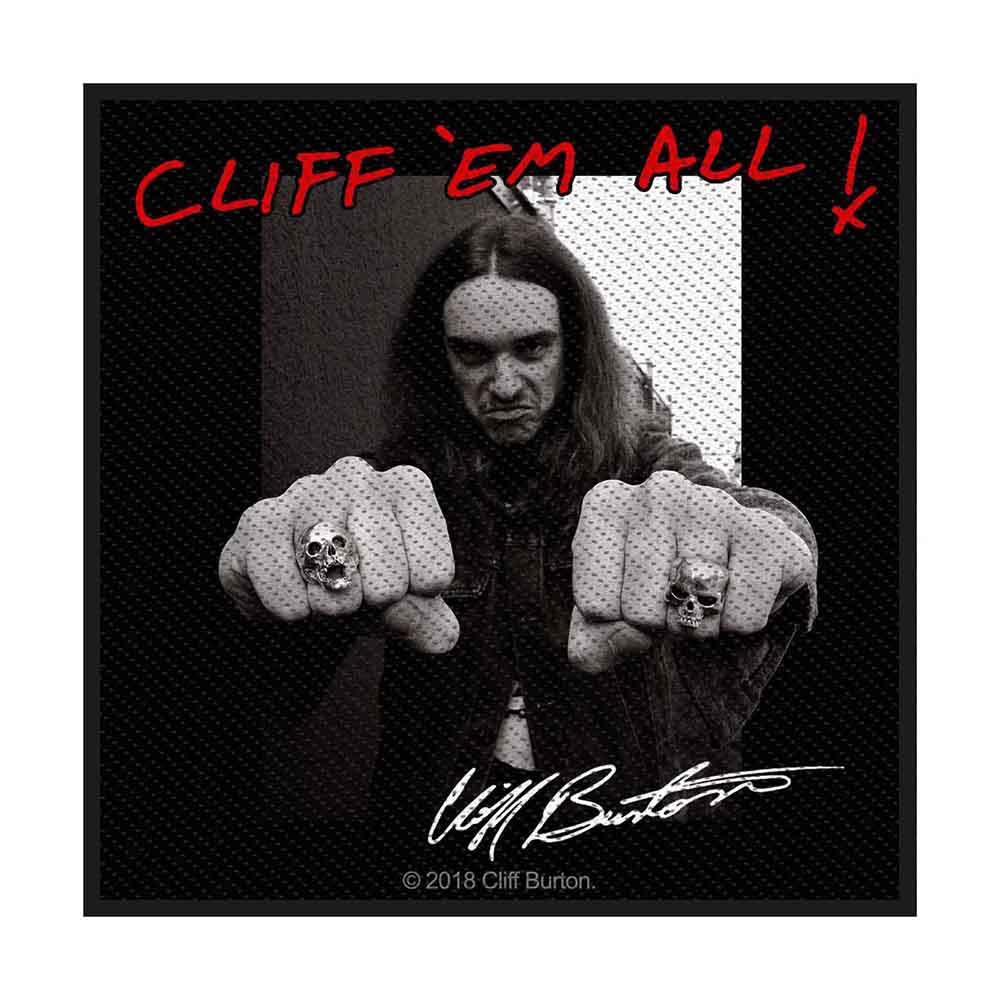 Metallica: Cliff 'Em All Patch – officielt merchandise