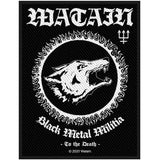 Watain: Black Metal Militia Patch – officielt merchandise