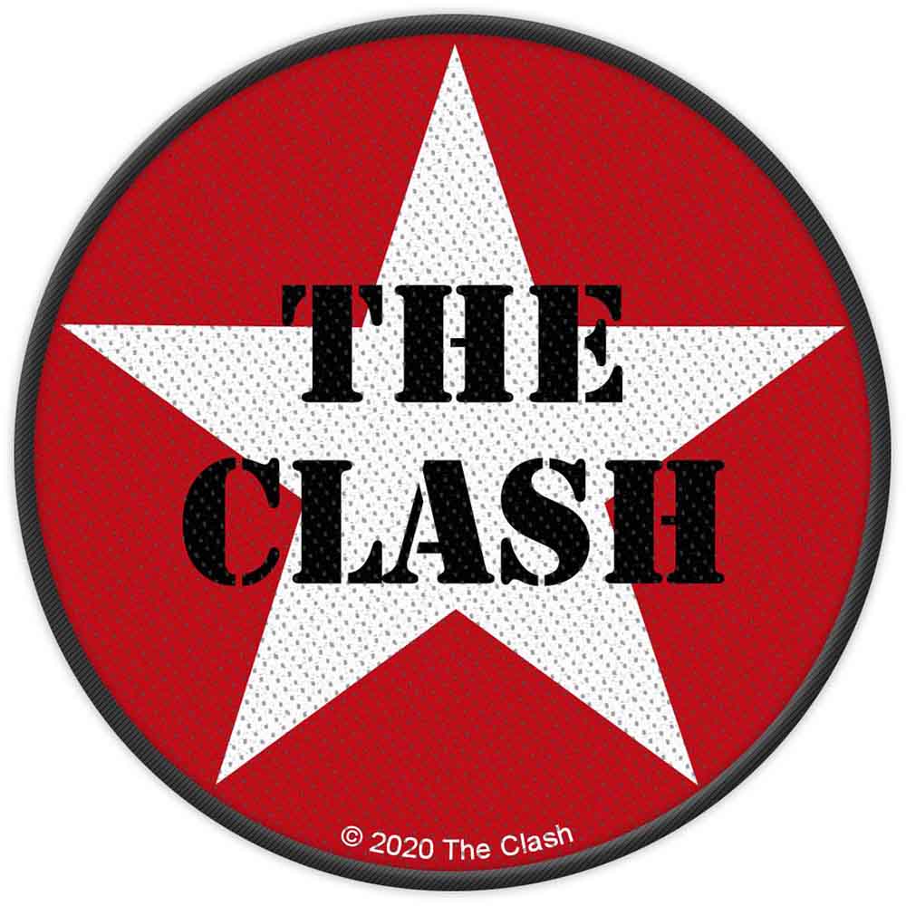 The Clash: Military Logo Patch – officielt merchandise
