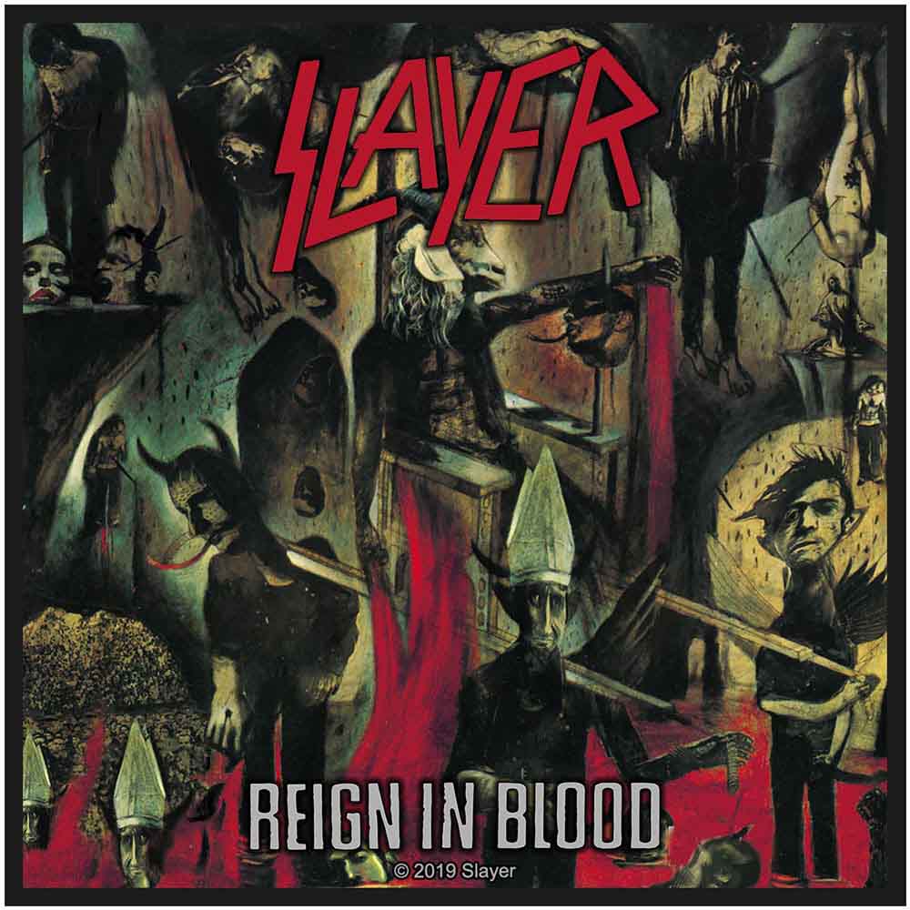 Slayer: Reign In Blood Patch – officielt merchandise