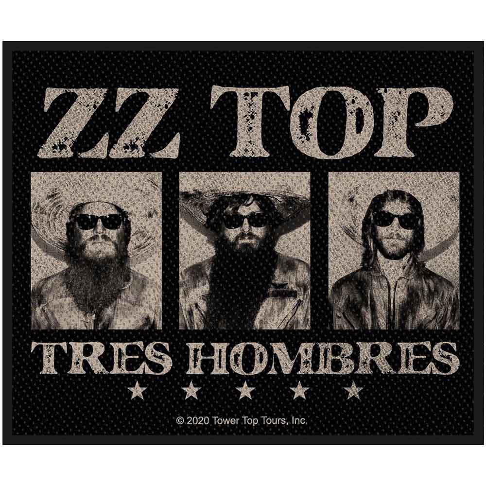 ZZ Top: Tres Hombres Patch – officielt merchandise