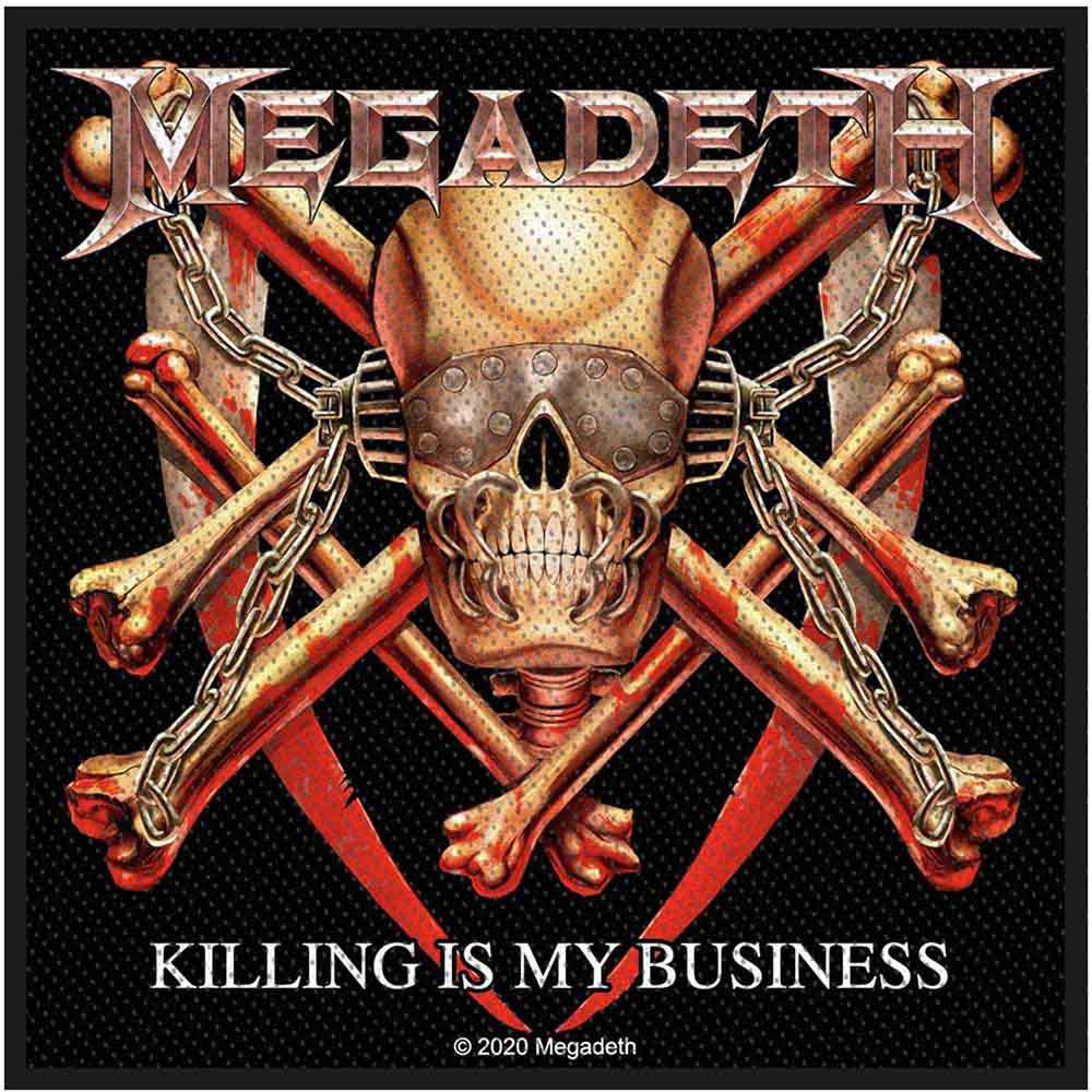 Megadeth: Killing Is My Business Patch – officielt merchandise