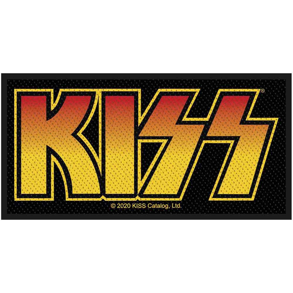 KISS: Logo Patch – officielt merchandise