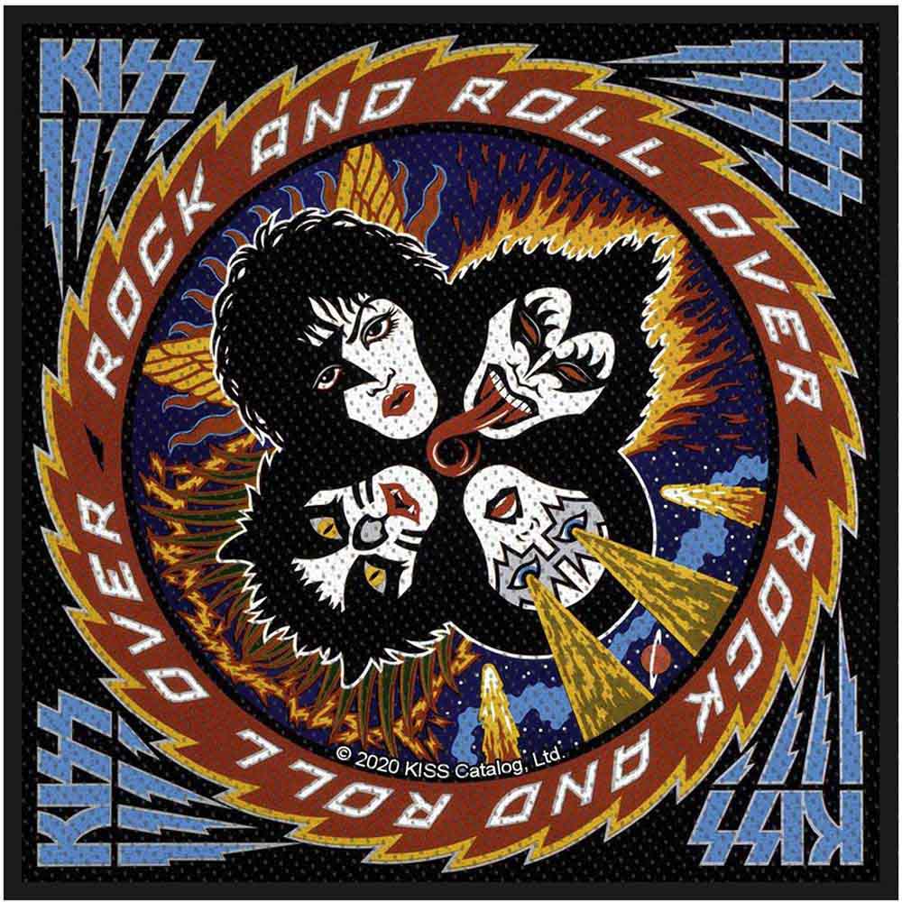 KISS: Rock N' Roll Over Patch – officielt merchandise
