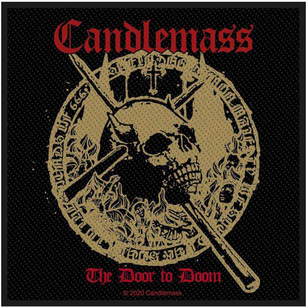 Candlemass: The Door to Doom Patch – officielt merchandise