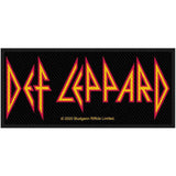 Def Leppard: Logo Patch – officielt merchandise