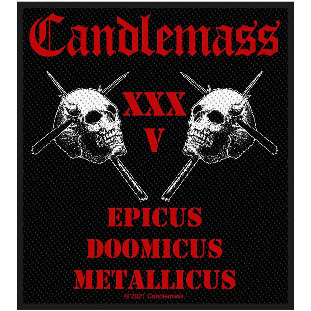 Candlemass: Epicus 35th Anniversary Patch – officielt merchandise