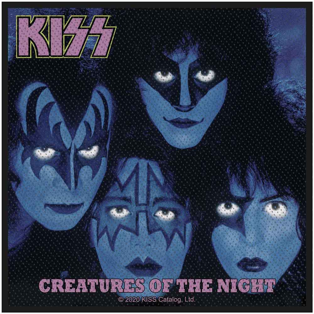 KISS: Creatures Of The Night Patch – officielt merchandise
