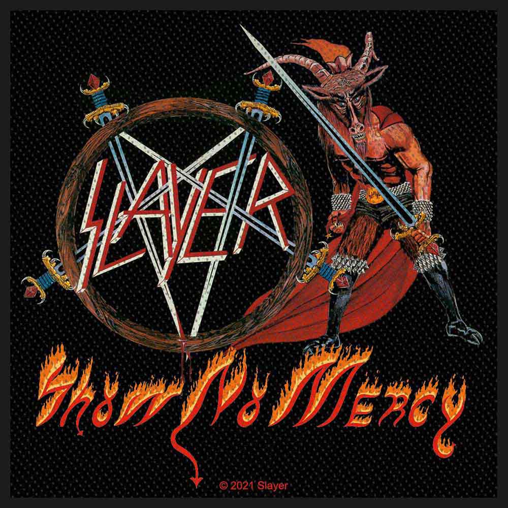 Slayer: Show No Mercy Patch – officielt merchandise