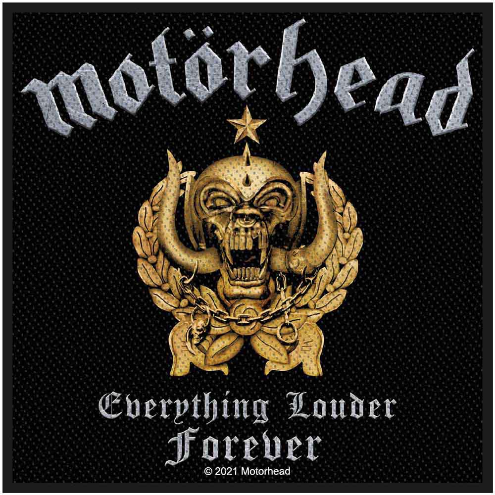 Motorhead: Everything Louder Forever Patch – officielt merchandise