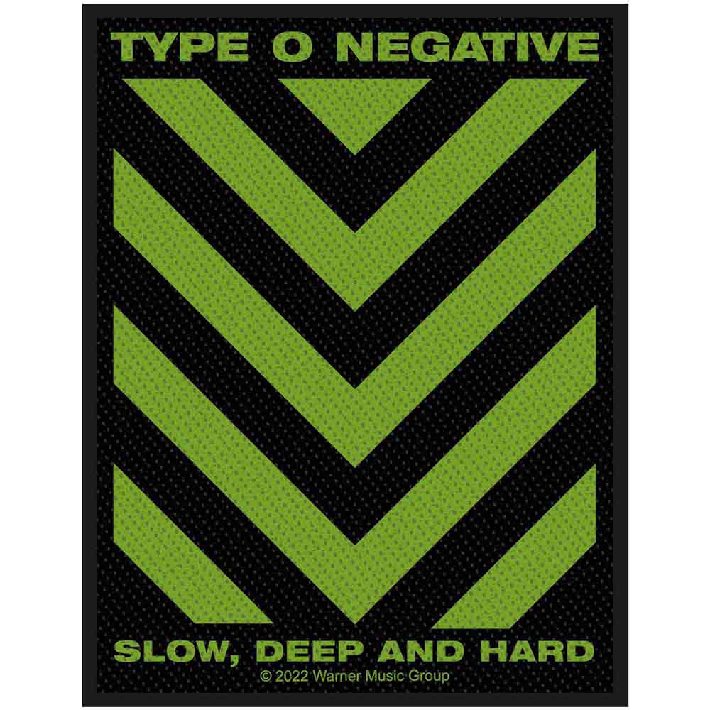 Type O Negative: Slow - Deep & Hard Patch – officielt merchandise