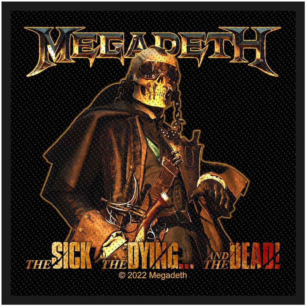 Megadeth: The Sick - The Dying And The Dead Patch – officielt merchandise