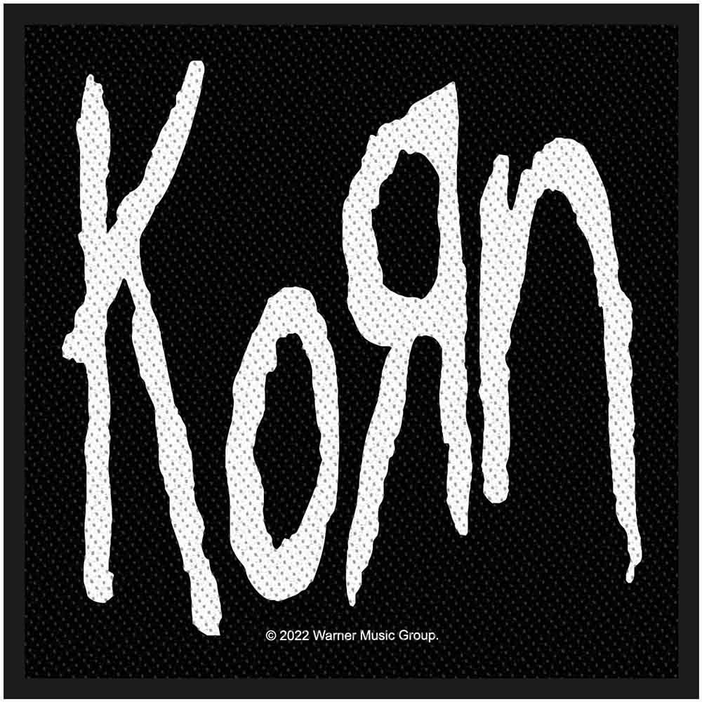 Korn: Logo Patch – officielt merchandise