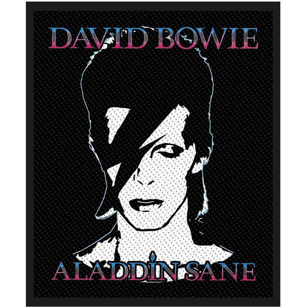 David Bowie: Aladdin Sane 2 Patch – officielt merchandise