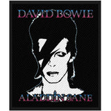 David Bowie: Aladdin Sane 2 Patch – officielt merchandise