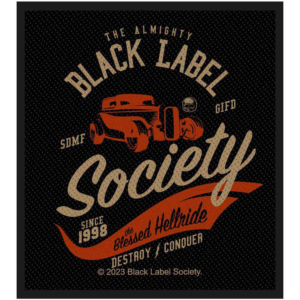 Black Label Society: The Blessed Hellride Standard Patch