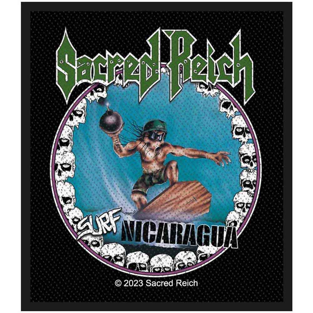 Sacred Reich: Surf Nicaragua Standard Patch