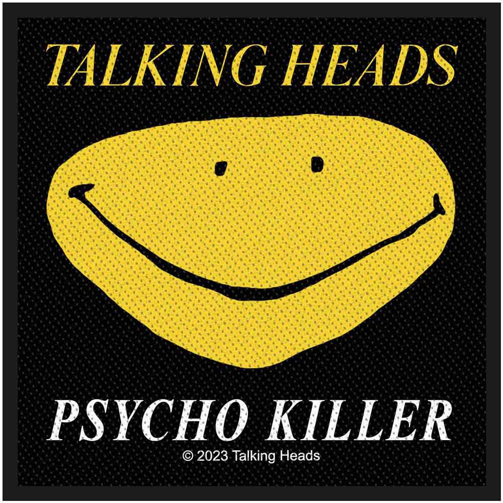 Talking Heads: Psycho Killer Standard Patch